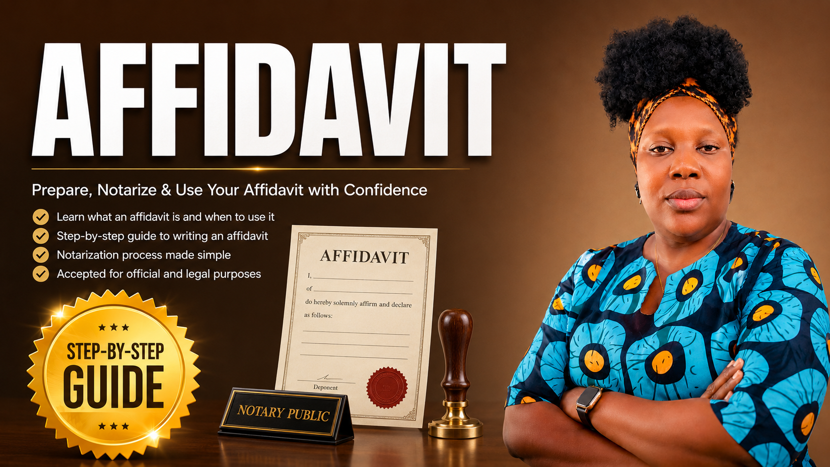 Learn how to download Affidavit